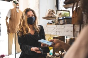 Contactless payment during Covid-19 pandemic using all safety protection