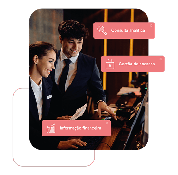 Gestão do hotel com a Área do Cliente