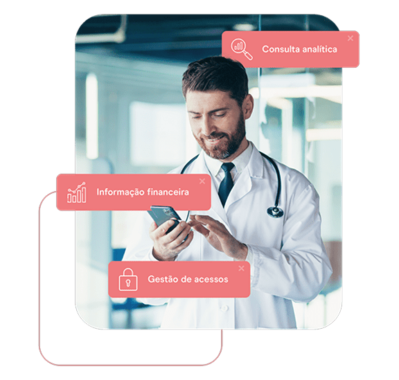 Gestão do negócio da clínica com a Área do Cliente