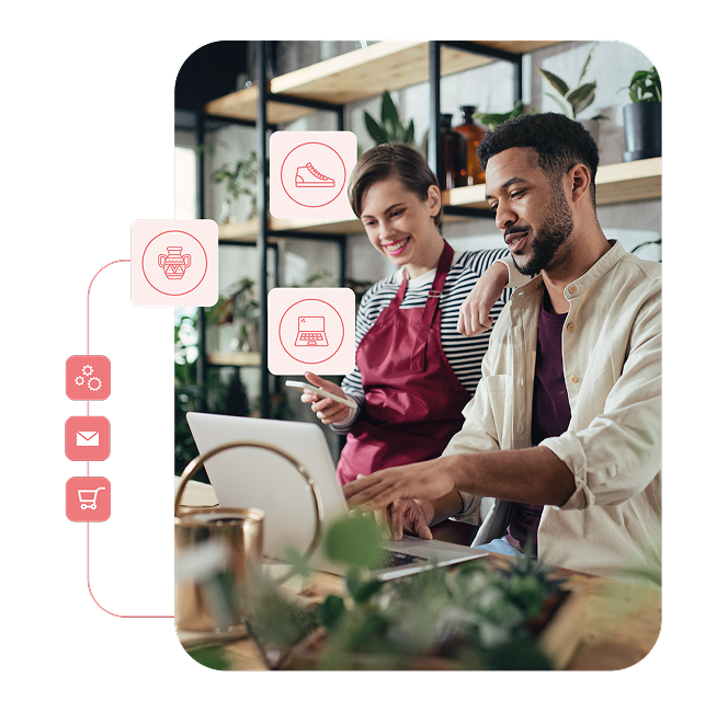 Gestão de vendas em marketplace em loja física