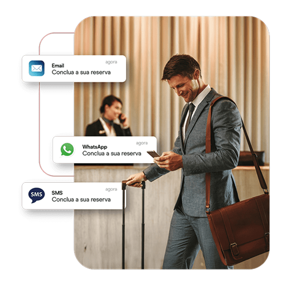 Pagamentos por link em hotel