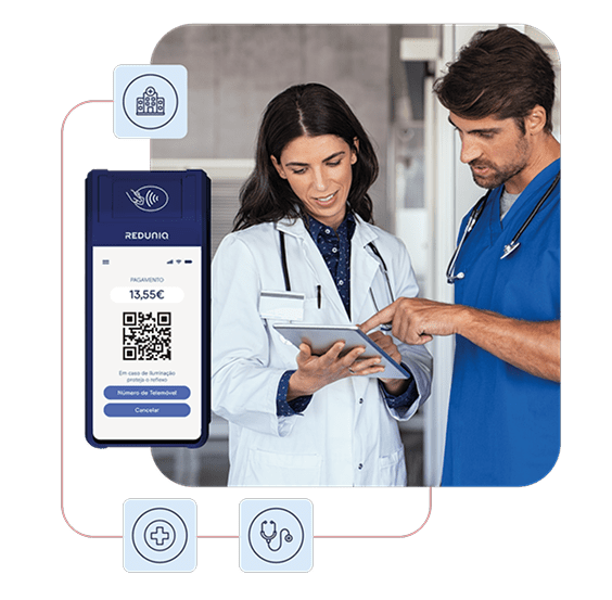 Solução de pagamentos com terminal SMART para a clínica