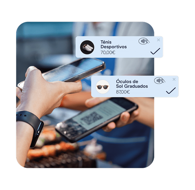 Pagamentos em loja física com Mobilidade SOFT