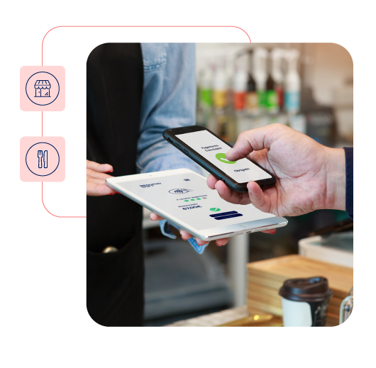 Pagamento com Mobilidade Soft em tablet