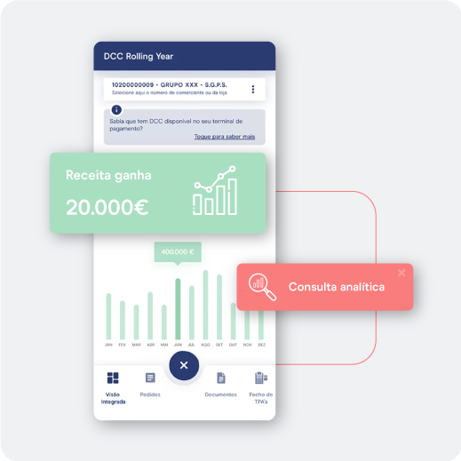 Imagem de funcionalidade consulta analítica da APP Área do Cliente